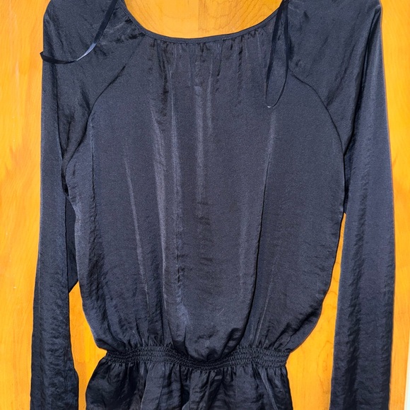 Michael Kors Navy Blouse - Picture 2 of 3